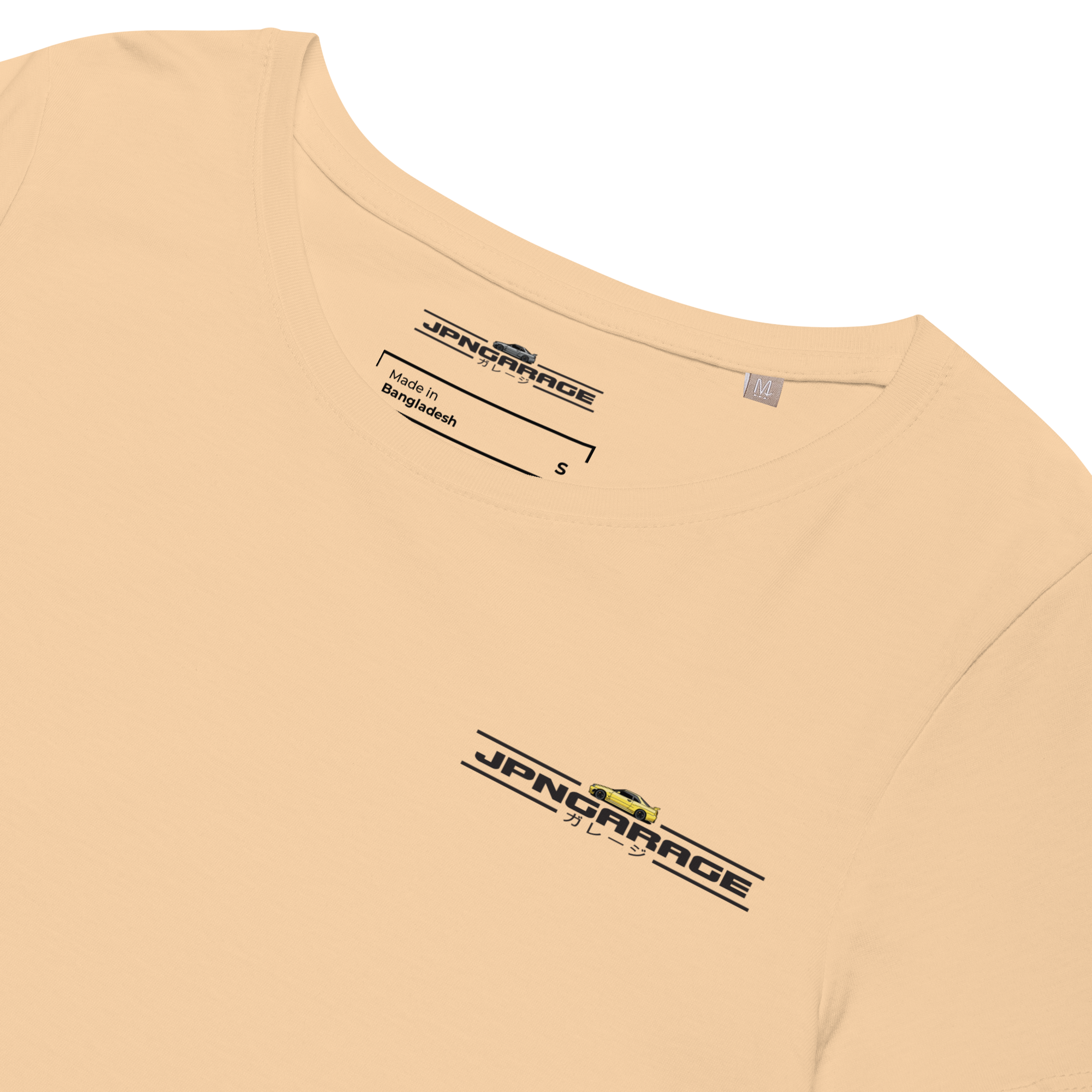 #JPNGarage GTR T-Shirt - #BNR34 Gelb Damen
