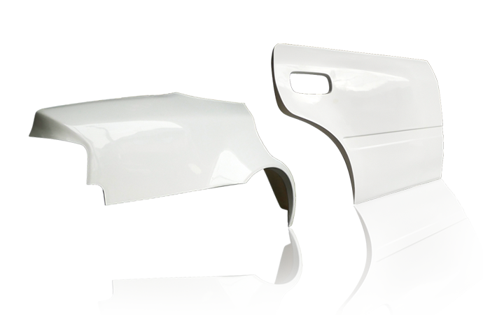  Origin Labo +50 mm hintere Kotflügel für Toyota Chaser JZX100 (mit Türaufsätzen)