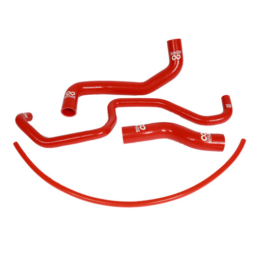 Silikon-Kühlerschlauch-Kit für Nissan 350Z, 280 und 300 PS (VQ35DE, 03-06) Rot