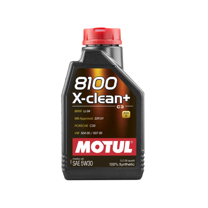 Motul 5W30 8100 X-Clean+ Motoröl (BMW, Porsche, Mercedes, Volkswagen) 1L