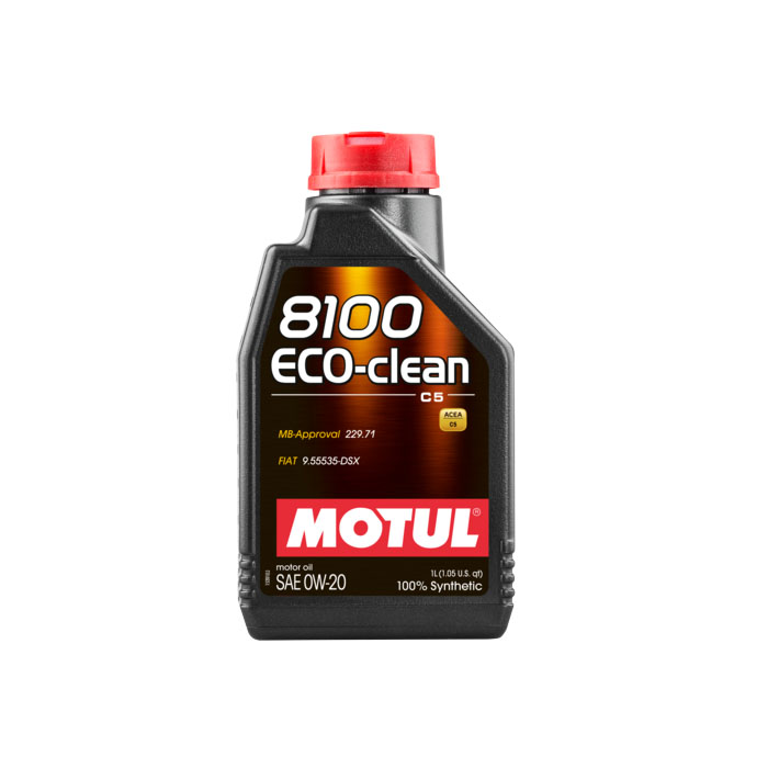 Motul 8100 Eco-Clean 0W20 Motoröl (Alfa Romeo, Fiat, Mercedes) 1L