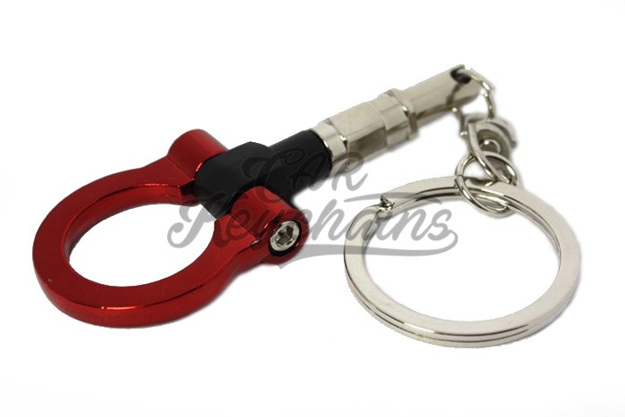 Tow hook keychain | Red