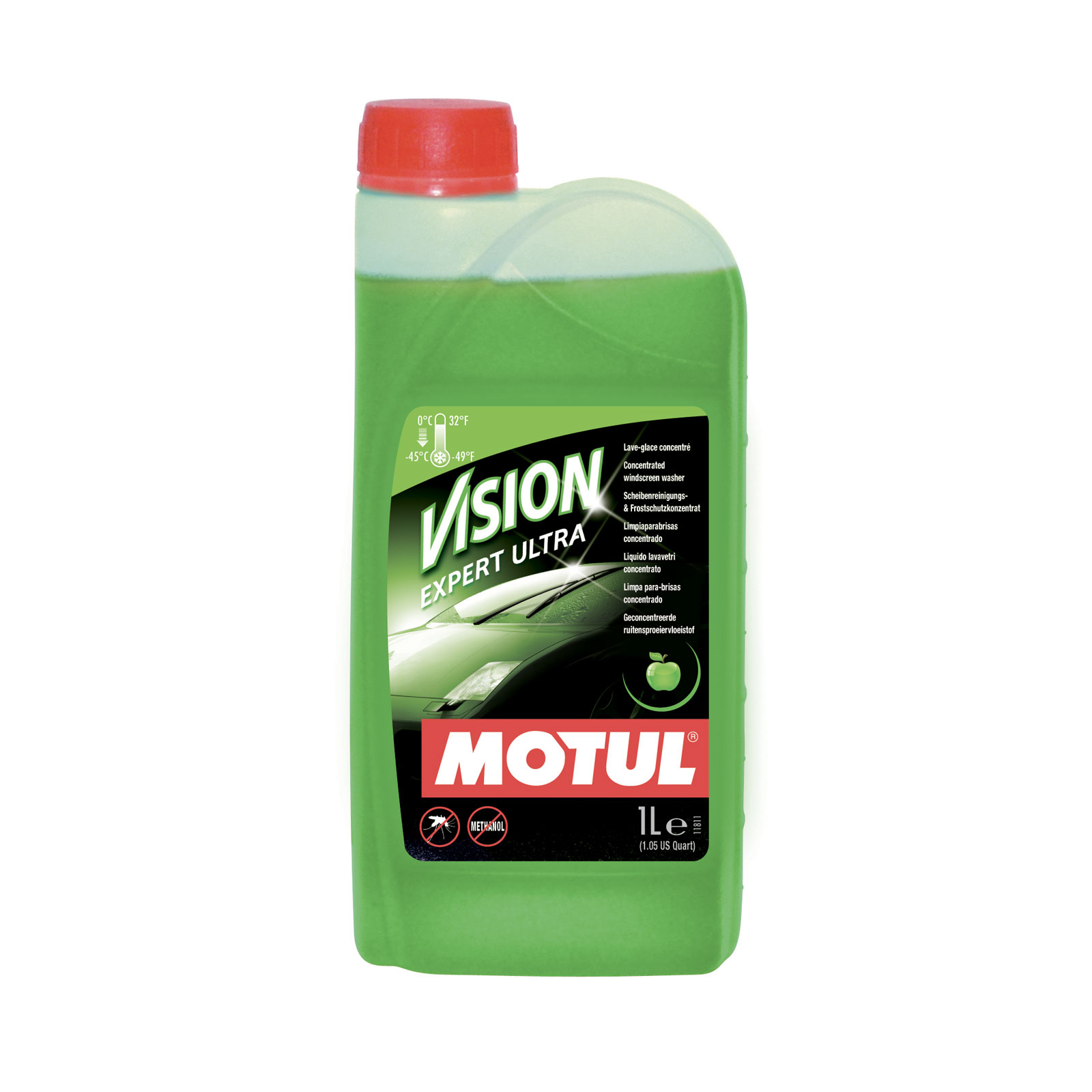Motul Vision Expert Ultra Concentrated Windshield Cleaner (1L)